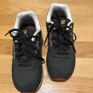 Boys black 574 new balance
